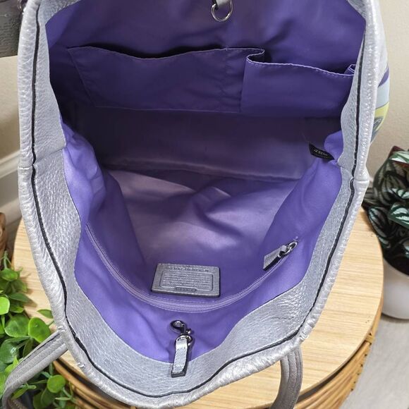 Coach Julia Op Art Signature Tote | Matching Wallet - Picture 12 of 16